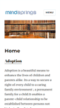 Mobile Screenshot of mindsprings.com